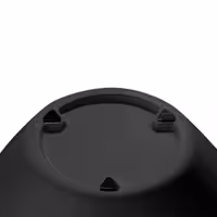 (6 adet) Kase - BALANCE - Melamin - 1,5L - köşeli - 210x210mm - Derinlik:130mm - Siyah