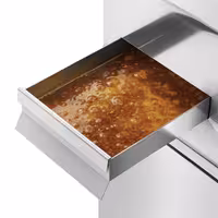 Lávaköves gázgrill - 14 kW - Billenthető grillrács - Szabadon álló kivitel - 700 mm mély
