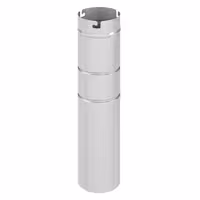 Coffee Grounds Tube for Portafilter Cleaner - Capacity: 3kg Coffee Grounds - Metal - for ASRMHQ & ASROHQ