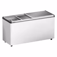 LIEBHERR | Zamrażarka skrzyniowa - 449 litrów - z aluminiową przesuwaną pokrywą - Biała