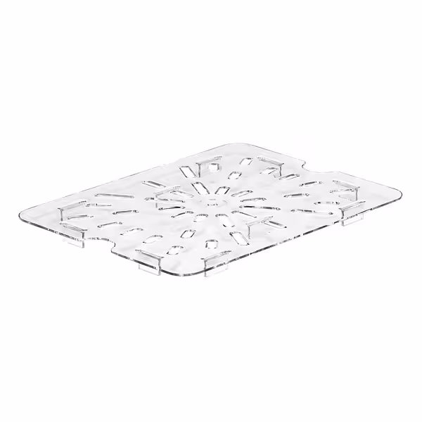 (6 szt.) CAMBRO | Ociekacz GN 1/2 CAMVIEW® – kopolimer – bez BPA – przezroczysty
