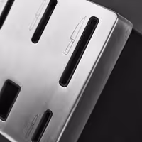 ZWILLING | GOURMET SharpBlock - önélező késblokk - 7 részes - fekete