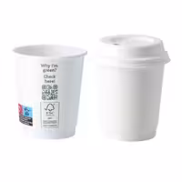 (500 pcs) Reusable Lid - Transparent - fits 200ml Deli Cup Ø80