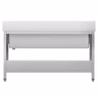 PREMIUM sudoper za pranje posuđa – 2000 x 700 mm – s jednom zdjelom