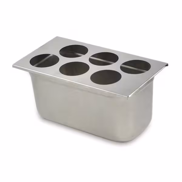 Suport pentru sticle / Organizator pentru sticle - pentru sticle tip squeeze și dozatoare - 6 sticle (592 ml) - compatibil GN 1/3