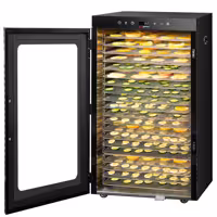 Toidukuivati - 24 restiga - must - 2 kW