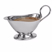 (6 pcs) Gravy Boat PROFI - Stainless steel 18/8 - 0.4 litres - 225x105x135mm