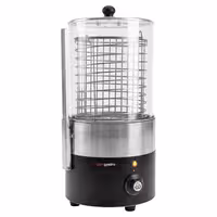 Grijač za hot dogove / kobasice – 355 W – 3 razine temperature