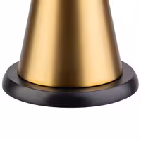 Şarj Edilebilir Masa Lambası - CONE - 3 kademeli kısılabilir - Ø130x180mm - Gold