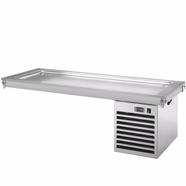 Ugradbena rashladna ploča (drop‑in) - 2110 mm - 6x GN 1/1 - +2 do +8 °C - 700 W