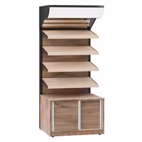 Bread Display Unit BELFAST - 900mm - with 4 shelves