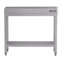 طاولة عمل ستانلس ستيل ECO - 700x600mm - مع رف سفلي