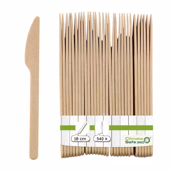 (540 pcs) Reusable Knife - 180mm - Natural