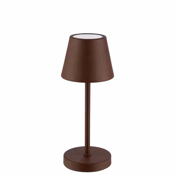 Şarj Edilebilir Masa Lambası - MERLE MICRO - 3 kademeli kısılabilir - Ø80x200mm - Fırın ızgarası