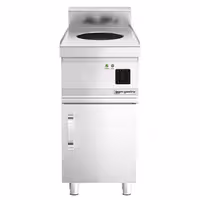Indukcijski wok – 3,5 kW – uključujući bazu s jednom vratima