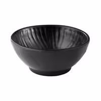 (6 adet) Kase - AIKO - Melamin - 0,6L - köşeli - 160x160mm - Derinlik:70mm - Siyah
