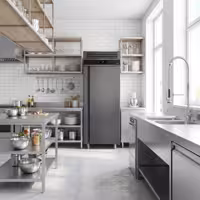 Szafa chłodnicza PREMIUM – stal nierdzewna – GN 2/1 – 700 L – z 1 drzwiami – antracytowa