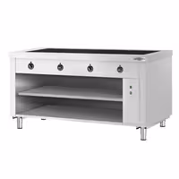 Bufete karstā KOPENHAGEN - 1 560 mm - ar karsto virsmu