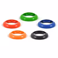(5 pcs) Portion Pal Rings - for Squeeze & Dispensing Bottles - assorted colours