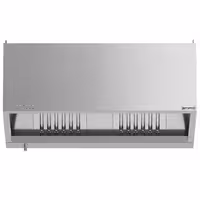 Commercial Wall-Mounted Extractor Hood with Motor – 1400mm – with Speed Controller, Baffle Filters & LED Lighting