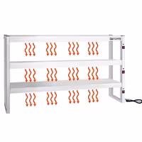 IR‑värmebrygga - 1800x300 mm - 2,70 kW - 3 uppvärmda plan