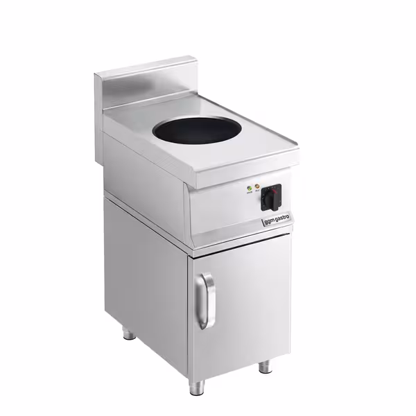 Indukcijski wok – 3,5 kW – uključujući bazu s jednom vratima