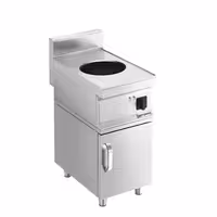 Indukcijski wok – 3,5 kW – uključujući bazu s jednom vratima