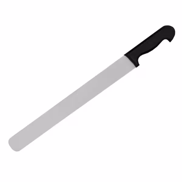 Kebabmes - recht - flexibel - Lemmet: 550mm