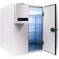Zamrzivačka komora - 1800x1500 mm - 3,47 m³ - uklj. zamrzivački agregat i PVC lamele - -20/+ -10 °C