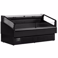 Commercial Island Chiller - 1955x1063mm - 255 Litres - Open-Top - Black