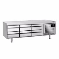 Rashladni pult (Low‑boy) - -2 do +8 °C - 2000 mm - 310 l - 6 ladica - 6x GN 1/1 - Za HR