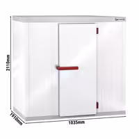 Cámara frigorífica positiva - 1035x1910mm - 2,99m³ - Para ES