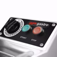 Elektromos Burgonyahámozó gép - 600 kg/h - 1 500 W - 400 V - 30 kg/ciklus