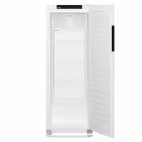 LIEBHERR | Szafa chłodnicza eventowa PERFORMANCE – 327 L – od +2 do +9 °C – z wnętrzem z tworzywa sztucznego, pałąkiem ochronnym i 1 drzwiami – biała