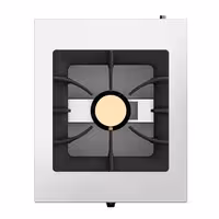 Fogão a gás - 8,5kW - 1 queimador - aberto com base e gaveta de recolha - com queimadores de alto rendimento