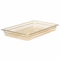 (6 komada) CAMBRO | H-PAN™ - GN posuda 1/1 otporna na vrućinu - Jantar - Dubina 65 mm