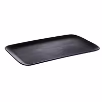 (6 adet) GN 1/1 Tepsi - NERO - Melamin - 530x325mm - Yükseklik: 25mm - Siyah