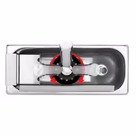Duş Sprey Ünitesi - Kepçe Yıkama WATERSTOP ile kepçe yıkama duşu & entegre su geri akış önleyici & entegre su jeti regülatörü süzgeç tabağı dahil 81x98x264mm
