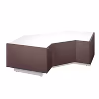 Corner Till Counter RIGA - 1750mm - 90° internal corner