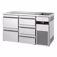 Direct Draw Beer Dispenser / Kegerator PREMIUM - 1550x700mm - 5 Drawers