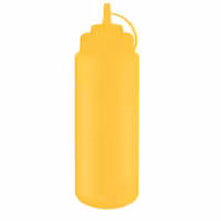 (6 Stück) Quetschflasche - PET - 1020ml - Ø 80mm - mit Schraubdeckel & Verschlusskappe