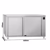 ECO ormar za grijanje – 1600 x 700 mm – s kliznim vratima – digitalni