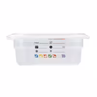 (6 komada) CAMBRO | SafeTrak – polipropilenske posude GN 1/9 – neprozirne – visina: 65 mm