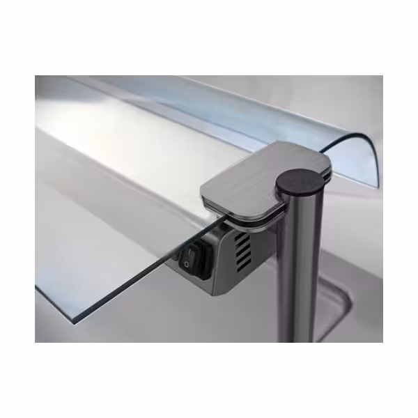 Zaštitno staklo - 1460x640x380 mm - za BA156, WA156, KA156, PA156 & EA156 - jednostrano, s odlagalištem