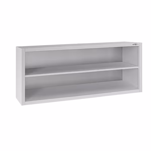 خزانة حائط ستانلس ستيل ECO - 1600x400mm - بدون باب انزلاقي - ارتفاع 650 mm