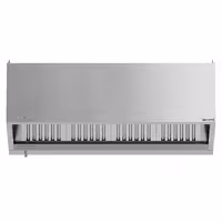 Commercial Wall-Mounted Extractor Hood with Motor – 1800mm – with Speed Controller, Baffle Filters & LED Lighting