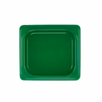 (6 szt.) CAMBRO | Pokrywa GN 1/6 SafeTrak – polipropylen – zielona