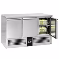 Rashladni pult PREMIUM - 1368x700 mm - 368 l - Statičko hlađenje - s 3 vrata