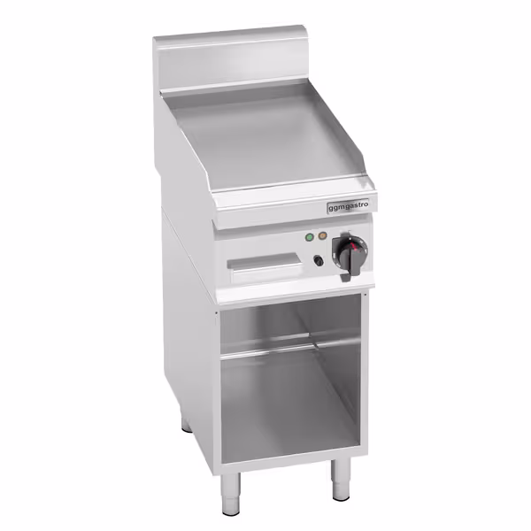 Chapa elétrica - 4,0 kW - Lisa - Superfície de cozedura: 296x430mm - incl. estrutura de suporte
