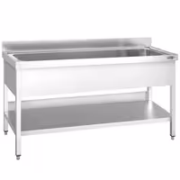 PREMIUM sudoper za pranje posuđa – 1800 x 600 mm – s jednom zdjelom